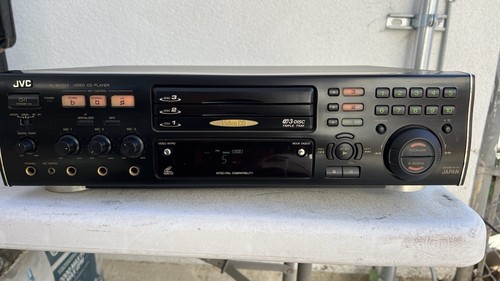 JVC XL-MV303 Karaoke Video Player 3-Disc VCD CD Wechsler mit Echo & Spatializer