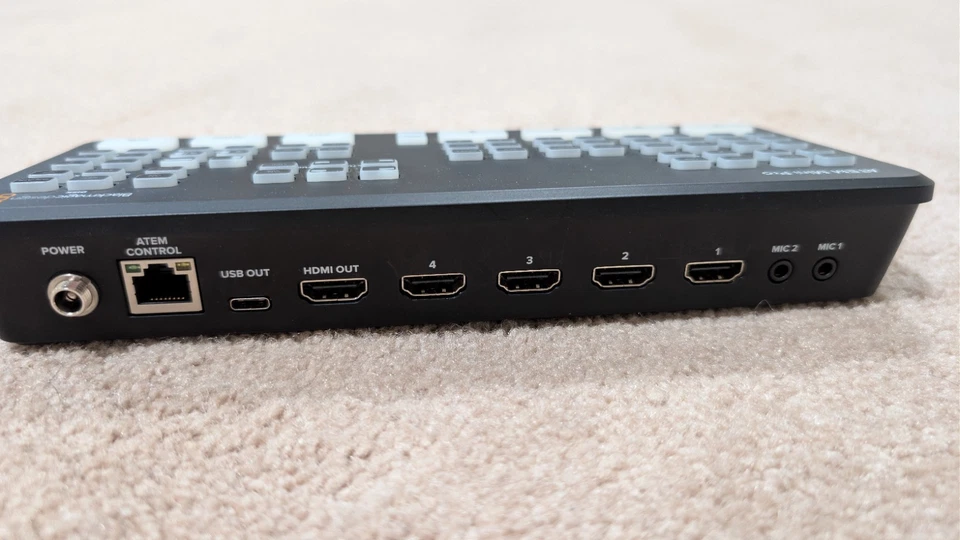 Black magic ATEM mini PRO Production Switcher (Switcher Only) - Image 3 of 4