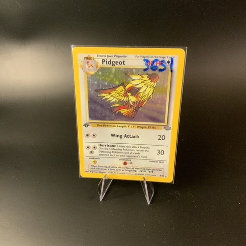 Pidgeot Jungle 1st Edition Holo Rare 8/64 Lightly Played Vintage Pokémon Card - Picture 18 of 19