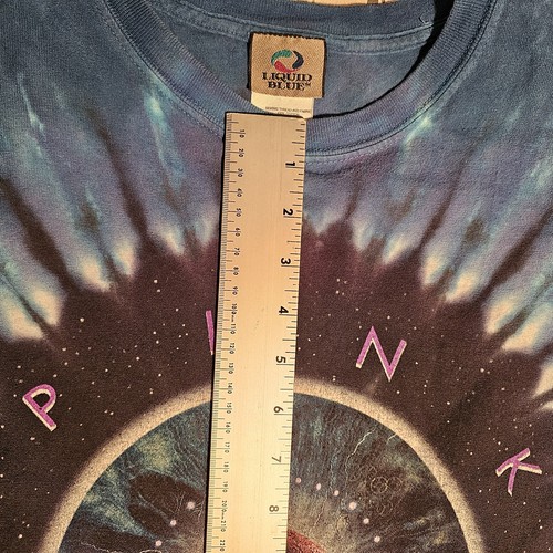 Rare Vintage Liquid Blue Pink Floyd “Pulse” Tie Dye T Shirt 2005 Size 2XL - Picture 7 of 8