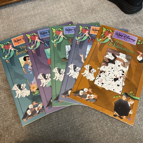 The Walt Disney Treasure Chest 1991 Five Oversized Books in Folder VINTAGE - 第 3/3 張圖片