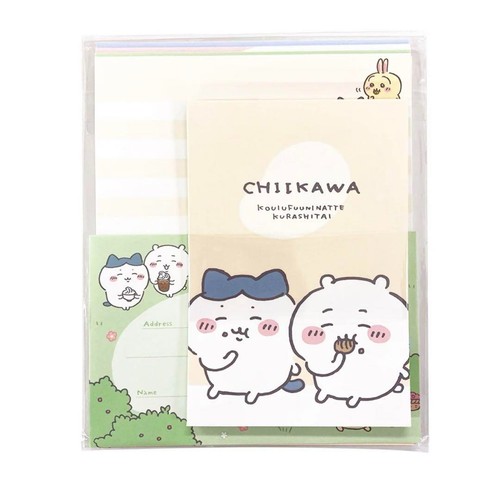 Chiikawa Letter Set Volume Up Letter Kamio Japan - Picture 3 of 11
