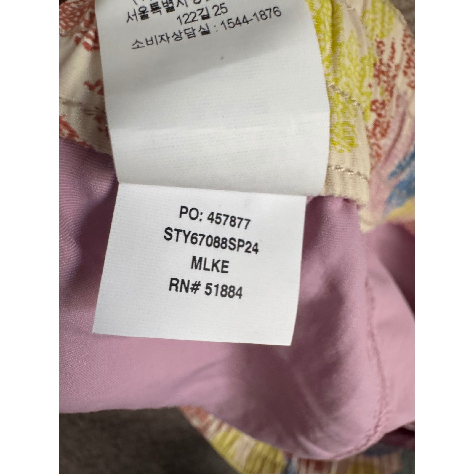 Patagonia Costa Rica Baggies Shorts 3" Unlined Girls XXL 16-18 Purple Floral NEW thumbnail 5