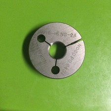 Ingram Thread Ring Gage 11/16-16 NS-2A NOGO Only = .6407  (F25)