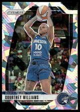 2024 Panini Prizm WNBA #79 Courtney Williams Ice Prizms Minnesota Lynx