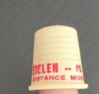VTG AD Thimble Plastic Souvenir Sewing Collectibles Star Thimbles Lot of 13 — photo 3