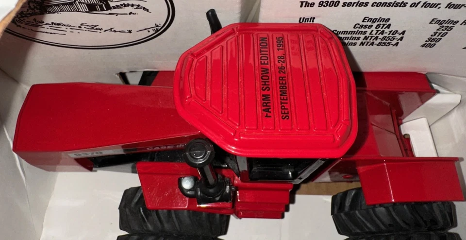 Scale Models 1/32 Case Steiger 9370 4WD Tractor 1995 Farm Show #FG-ZSM820 #204* - Image 3 of 3