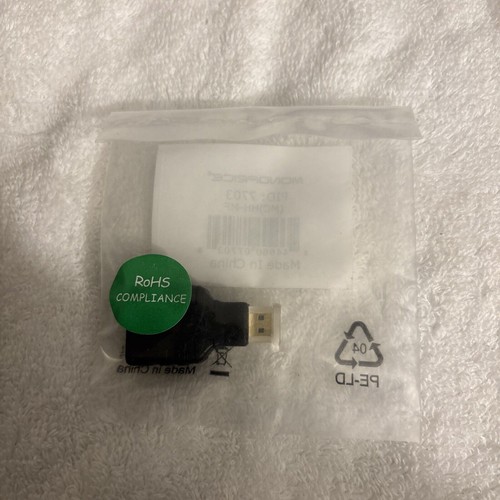 MONOPRICE 7703 Micro HDMI(M) to HDMI(F) Adapter 14C367 - Picture 2 of 2