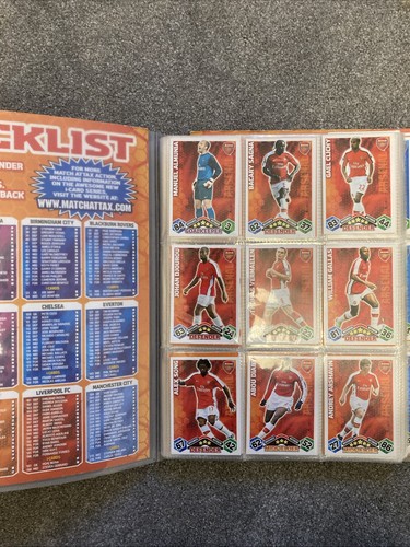 Match Attax 2009/10 Binder And Extra Binder And Play Pitch Near Complete - Picture 3 of 23