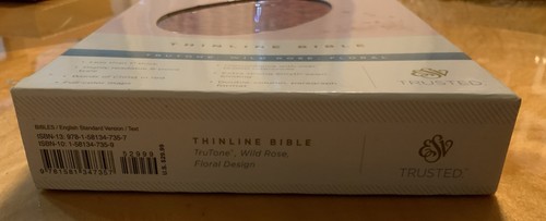 Holy Bible: English Standard Version Thinline Trutone, Wild Rose, Floral New - Bild 12 von 12