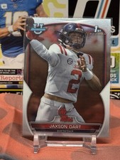 2022 Bowman U Chrome- Jaxson Dart (RC) 1st Bowman Ole Miss Rebels #94