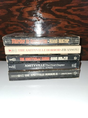 Amityville Horror Vintage Hans Holzer Jay Anson 5 Bücher pb Lot Taschenbuch - Bild 2 von 6