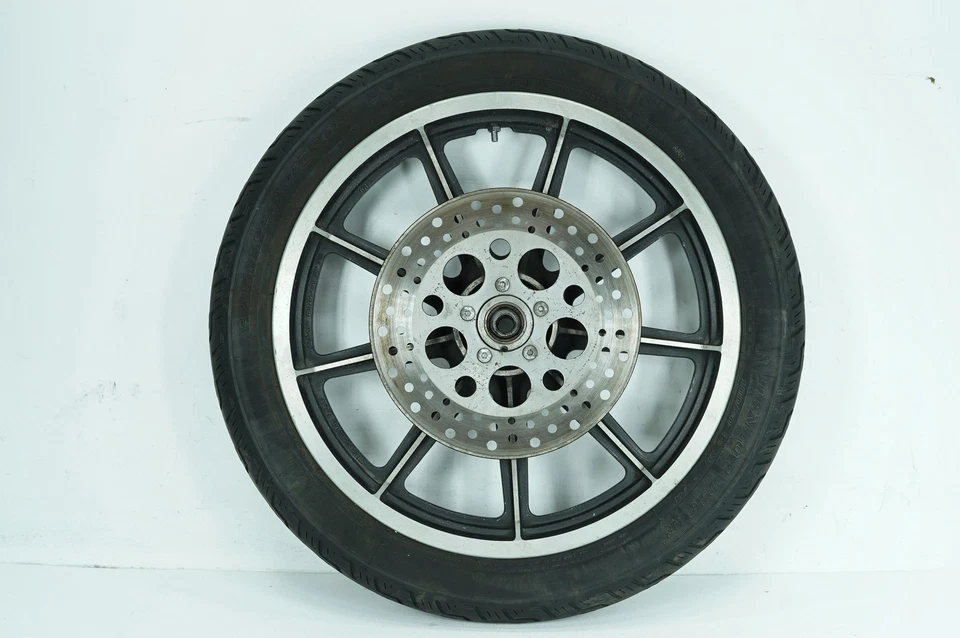 1986 Harley Sportster 883 Evolution OEM Front Wheel Rim Tire 100/90-16 57H 16" - Image 2 of 4