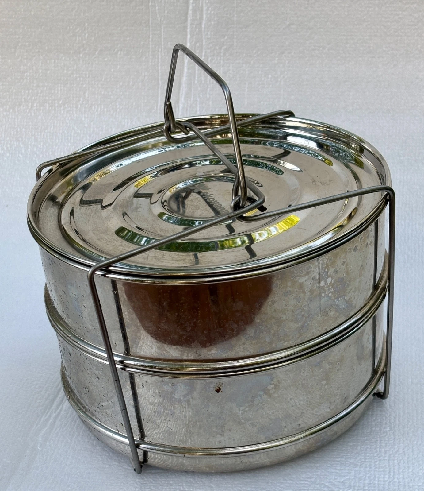 Ekovana Stainless stackable steamer pressure cooker Pre-Owned but Unused