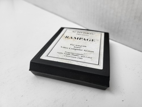 RAMPAGE CARTRIDGE ONLY FOR PAL ATARI 7800 + Plus 2600 + NEVER USED #A9 - Picture 3 of 4