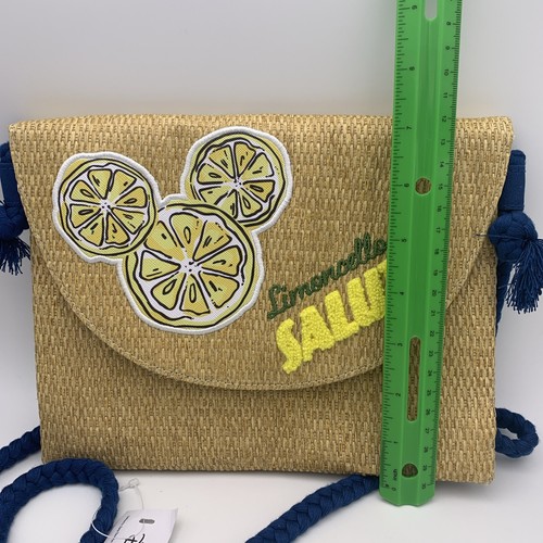 Disney Parks Limoncello Umhängetasche Tasche Italy Pavillon Saluti Epcot Neu mit Etikett! - Bild 6 von 11