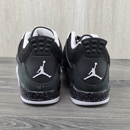 Air Jordan 4 Retro 2024 Fear Größe 14 Herren Schwarz Anthrazit Grau Sneaker - Bild 8 von 11