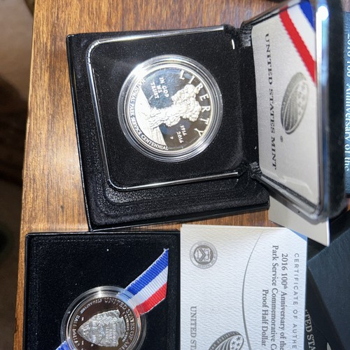 2016 100th Anniversary of the National Park Service Commemorative Proof Coin $1 - Picture 7 of 7