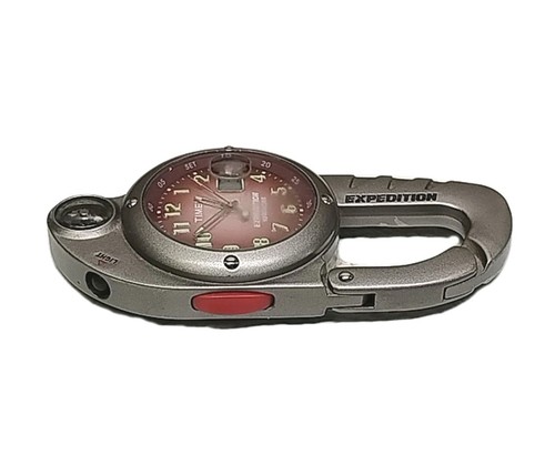 Timex Expedition WR30M Mosquetón Clip En Reloj Brújula Luz Calendario - Imagen 10 de 12