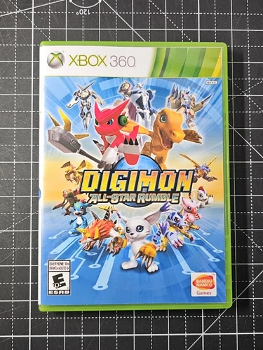 Xbox 360 Digimon All Star Rumble Custom Case - NO Game or Manual