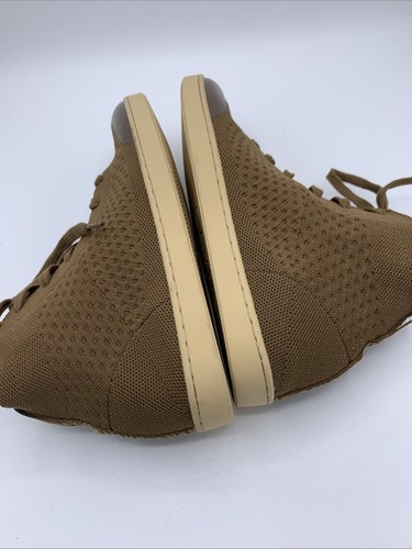 Suavs The Legacy Shoes Mens Size 8 Womens 10 Timber Brown Knit High Top Sneakers - Imagen 6 de 15