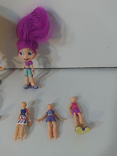 Trollz 2004 vestido para impresionar es una cosa de pelo lote de 6 3 pulgadas. 2 pulgadas - Imagen 3 de 3