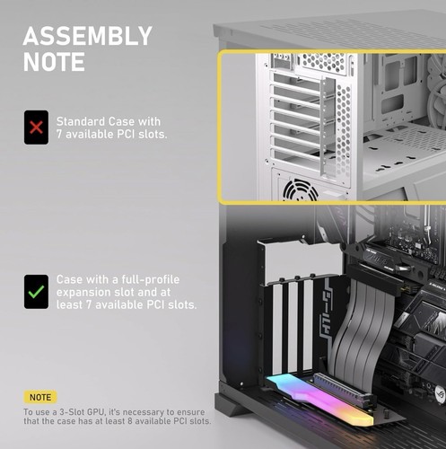 EZDIY-FAB Vertical GPU mounting Kit ( YIHPI344 Series) - Afbeelding 3 van 8