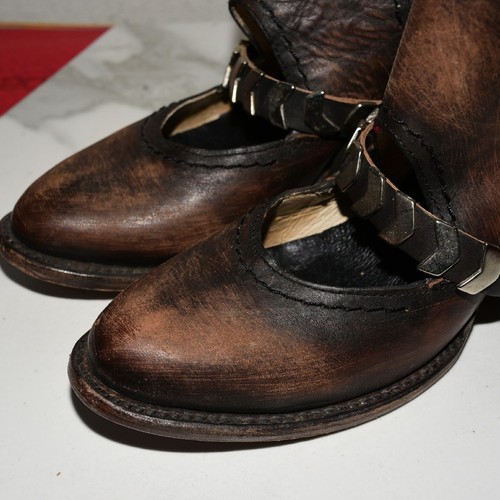 Freebird by Steven Blade Leather Bootie Women 6 -- READ - Picture 7 of 21