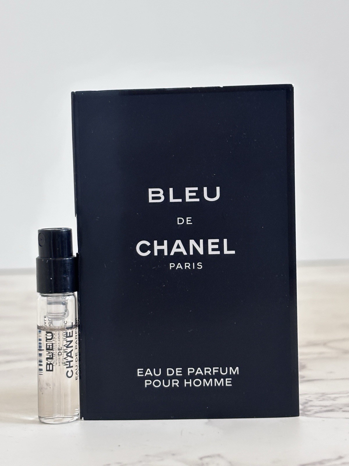 CHANEL Bleu de Chanel Eau De Parfum Pour Homme Sample Spray 0.05 oz / 1.5 mL
