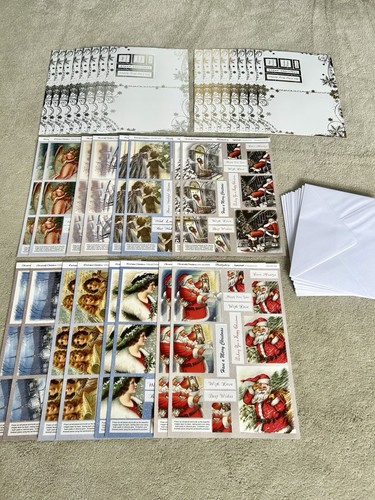 Hunkydory Clásica Navidad Pyramage Kit para Hacer Tarjetas, Toppers Troquelados