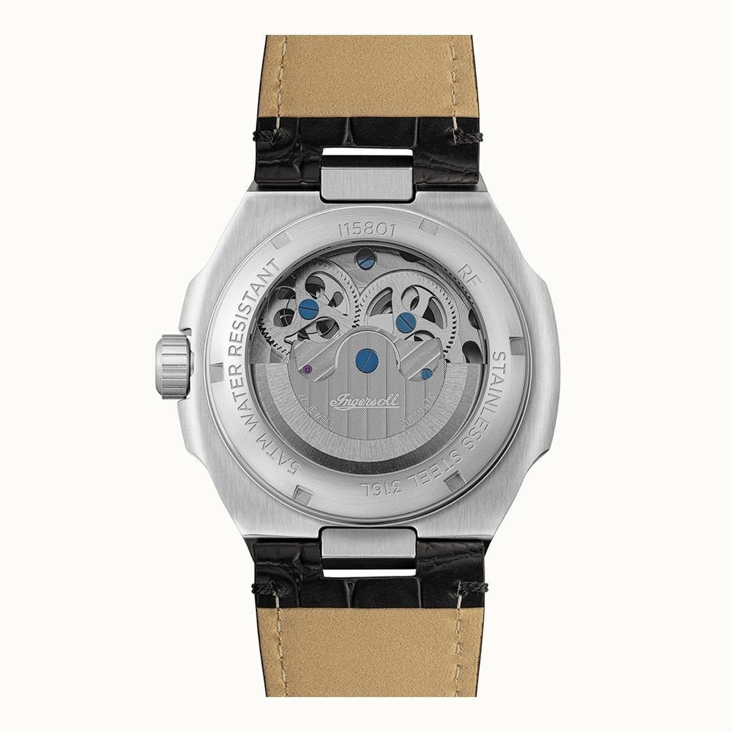 Ingersoll The Spirit Black Skeleton Dial Casual Automatic Ingersoll The Spirit Black Skeleton Dial Casual Automatic