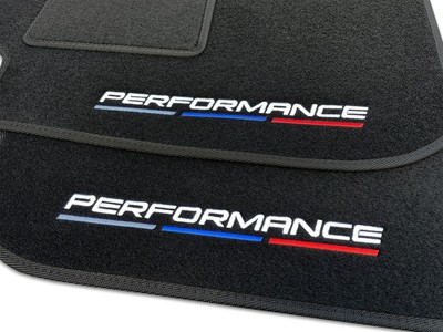 VELOURS FUßMATTEN für HONDA CR-V III (2006-2012) 2x PERFORMANCE EDITION