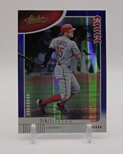 2020 Panini Absolute Baseball NICK SENZEL Blue Spectrum REDS #45