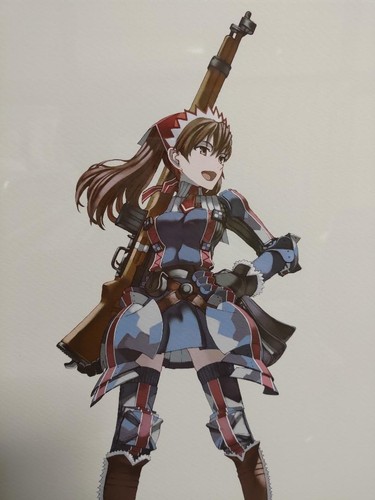 Impresiones Valkyria en el campo de batalla Alicia Melchiott Giclee con certificado - Imagen 9 de 10