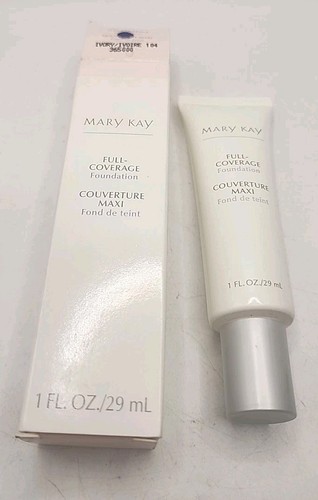 Mary Kay Full Coverage Foundation Ivory 104 Normal/Dry Skin. New In Box - Picture 2 of 2