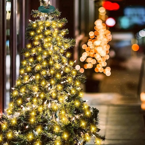 Christmas Tree Waterfall Lights LED For Garden Terrace Home Christmas Decoration - Picture 5 of 16