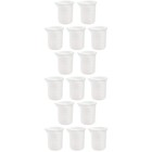 15 stücke Silikon Messbecher Backbecher Home Küchenlabor Messen Tassen