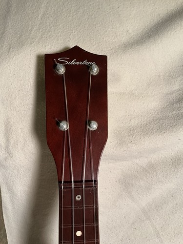 Silvertone Soprano Ukulele Late 1950s RARE w/ Original Box, Instructions, Strung - Picture 4 of 24