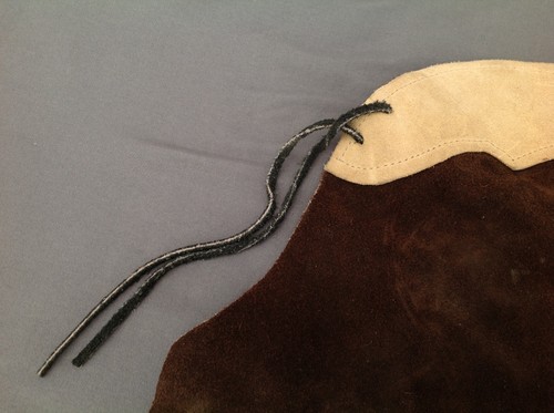 Vintage braune Wildleder Show Chaps - Bild 6 von 22