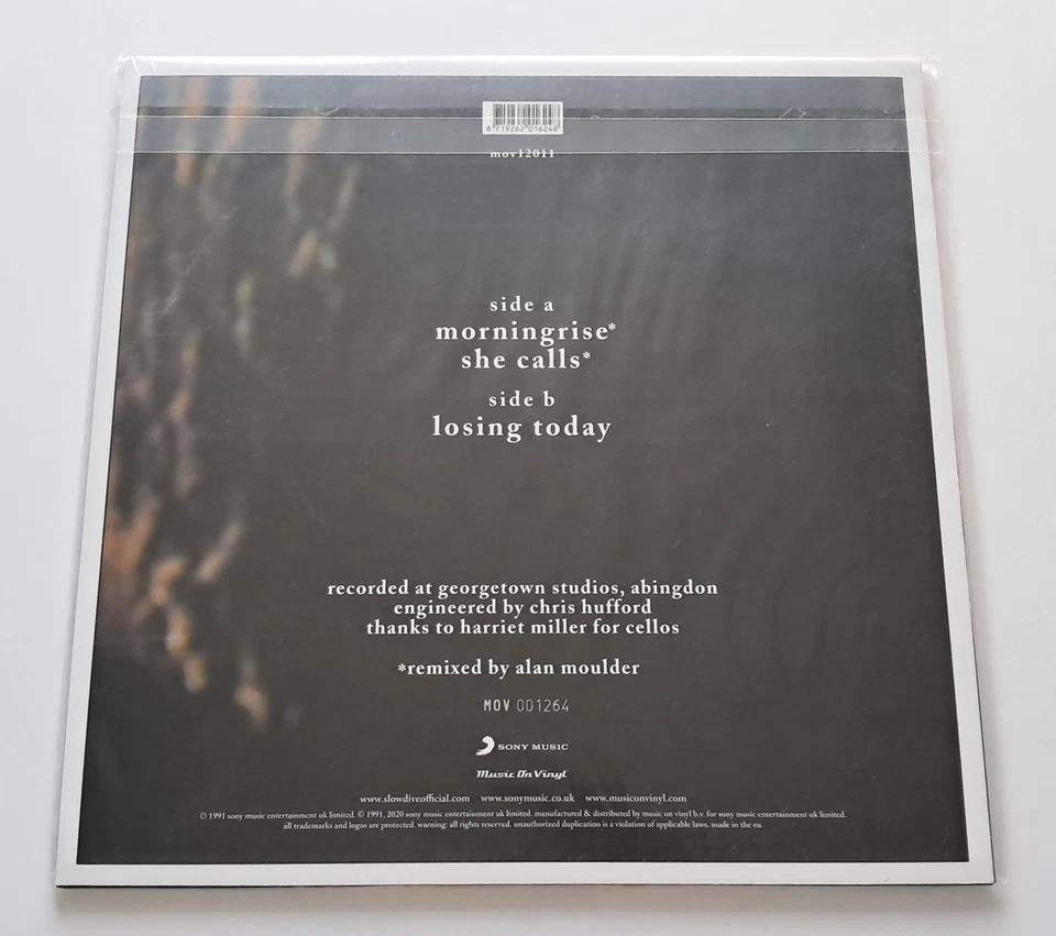 Slowdive - Morningrise 2020 LTD Numbered MOV Sony Smoke Vinyl 12" *Sealed* - Image 2 of 2