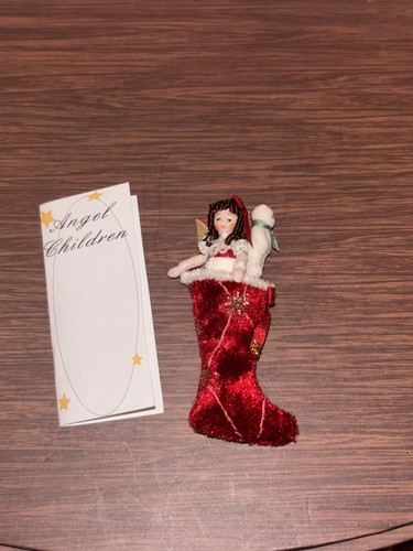 Puppenhaus Miniaturen "Lilie" limitierte Serie Weihnachtsstrumpf von Ethel Hicks