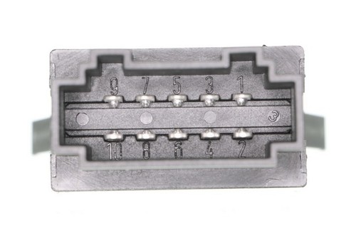 Vemo V10-73-0132 Hazard Warning Switch For 98-05 Audi A6 A6 Quattro RS6 S6 - Picture 3 of 7