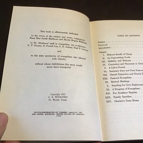 What God Hath Wrought Through C E Matthews C E Wilbanks HB 1957 1960 - Picture 10 of 12