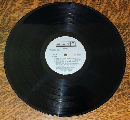 WHITE LBL. PROMO**12" LP~SONOMA~ 1973~ DUNHILL #DSX-50156 - Picture 4 of 12