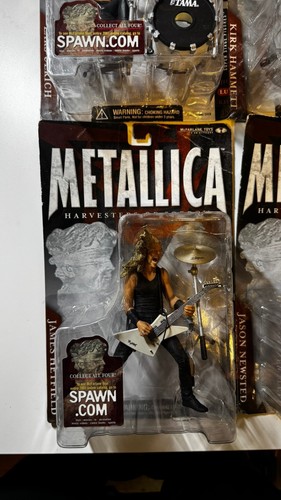 McFarlane METALLICA Harvesters Of Sorrow Set Hetfield Newsted Ulrich Hammett MOC - Bild 6 von 7