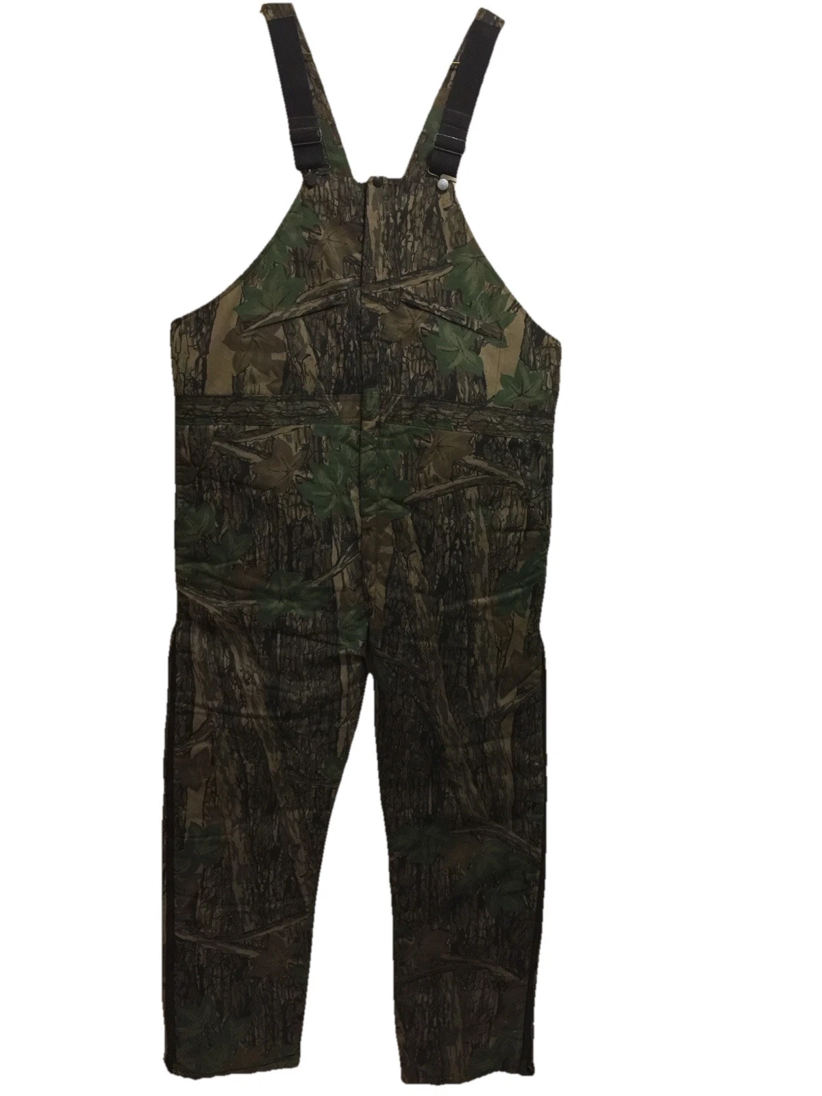 Key Bib Overalls Men XL LONG Outdoor Quilt Rebark Lined Camouflage - See Details