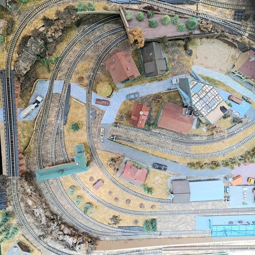 Märklin mini-club 1:220 Z-Spur "Fertiganlage" 120 x 60 cm mit u.a. Drehscheibe - Bild 3 von 15