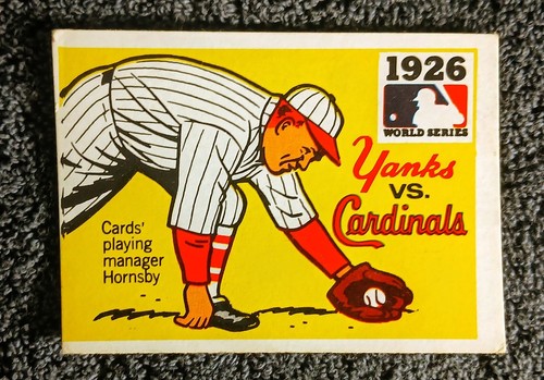 1968 Fleer Laughlin World Series Cards Complete Set * Black Back * Mid-Low Grade - Picture 24 of 24