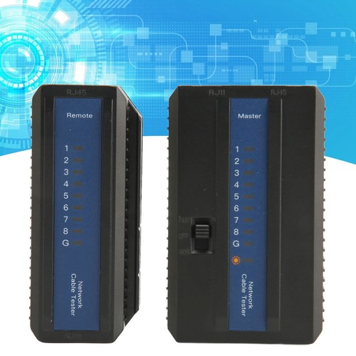 Network Cable Tester Lan Cable Telephone Line Dual Purpose Maintenance Too IDM - Afbeelding 8 van 12