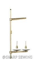 2 SPOOL THREAD STAND #D2 PIPE THRU TOP fits BROTHER LS2-B837 WALKING FOOT